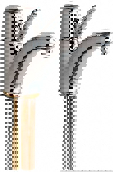 Single Handle, Deck Mounted, Single Hole Bathroom Faucet